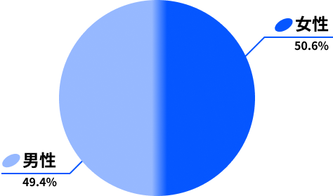 年齢構成グラフ